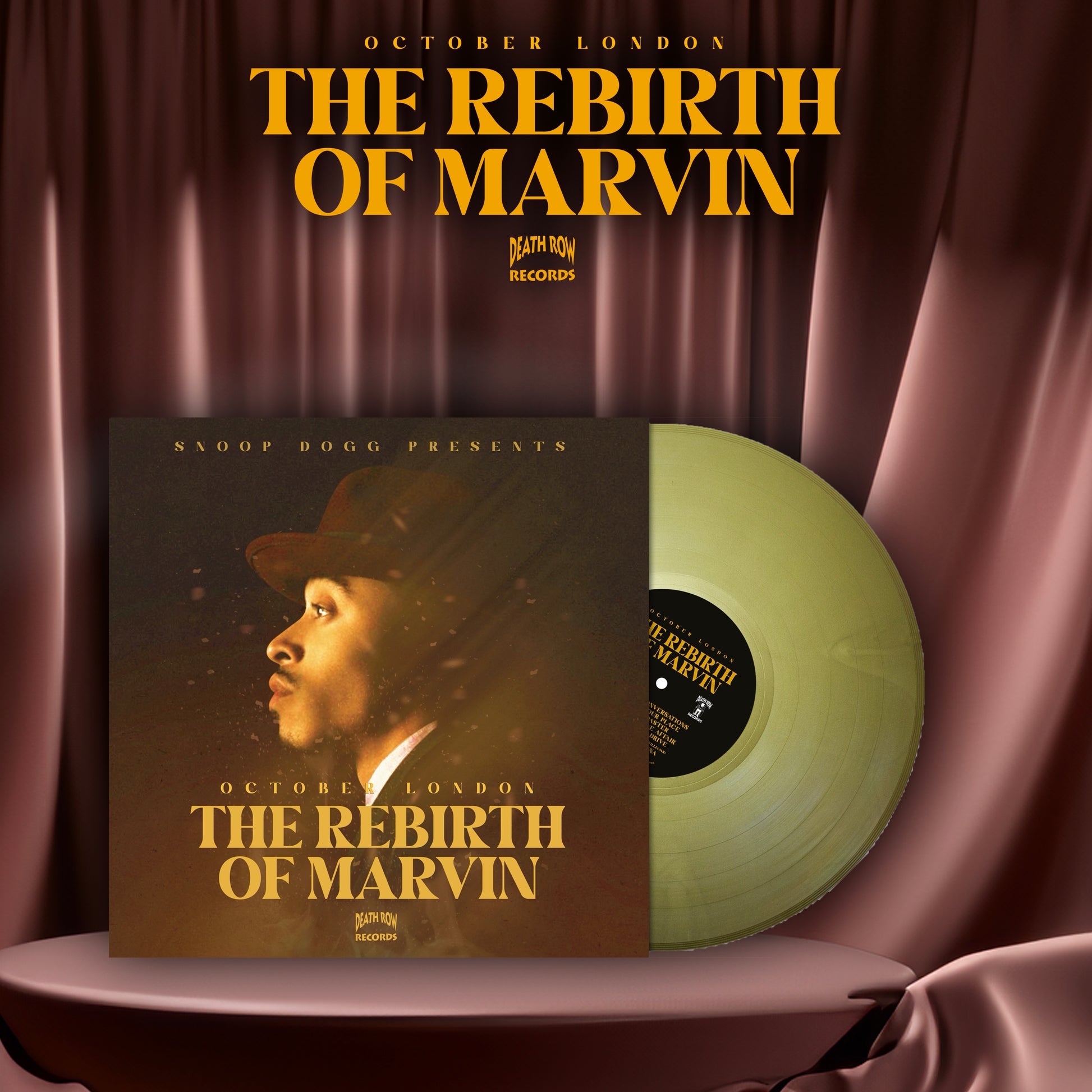 Snoop Dogg presents October London The Rebirth of Marvin vinyl Gold variant | LP