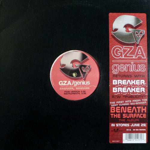 Publicity | The Genius; GZA
