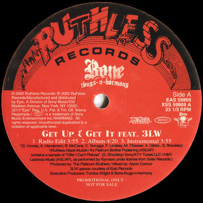 Get Up & Get It / Bone, Bone, Bone | Bone Thugs-n-Harmony