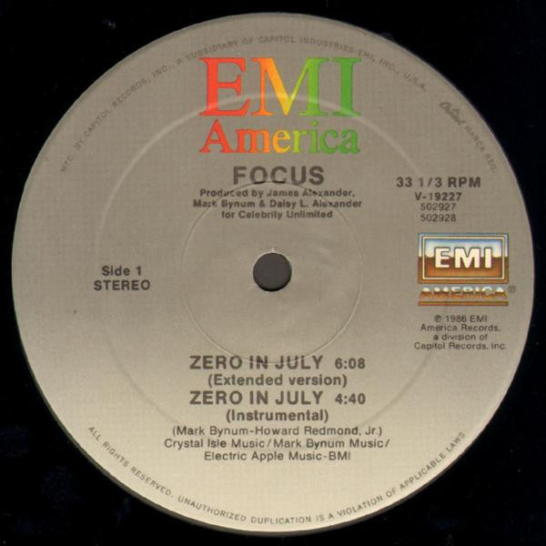 Zero In July | Focus