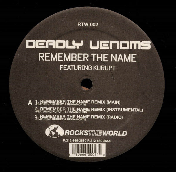 Remember The Name | Deadly Venoms