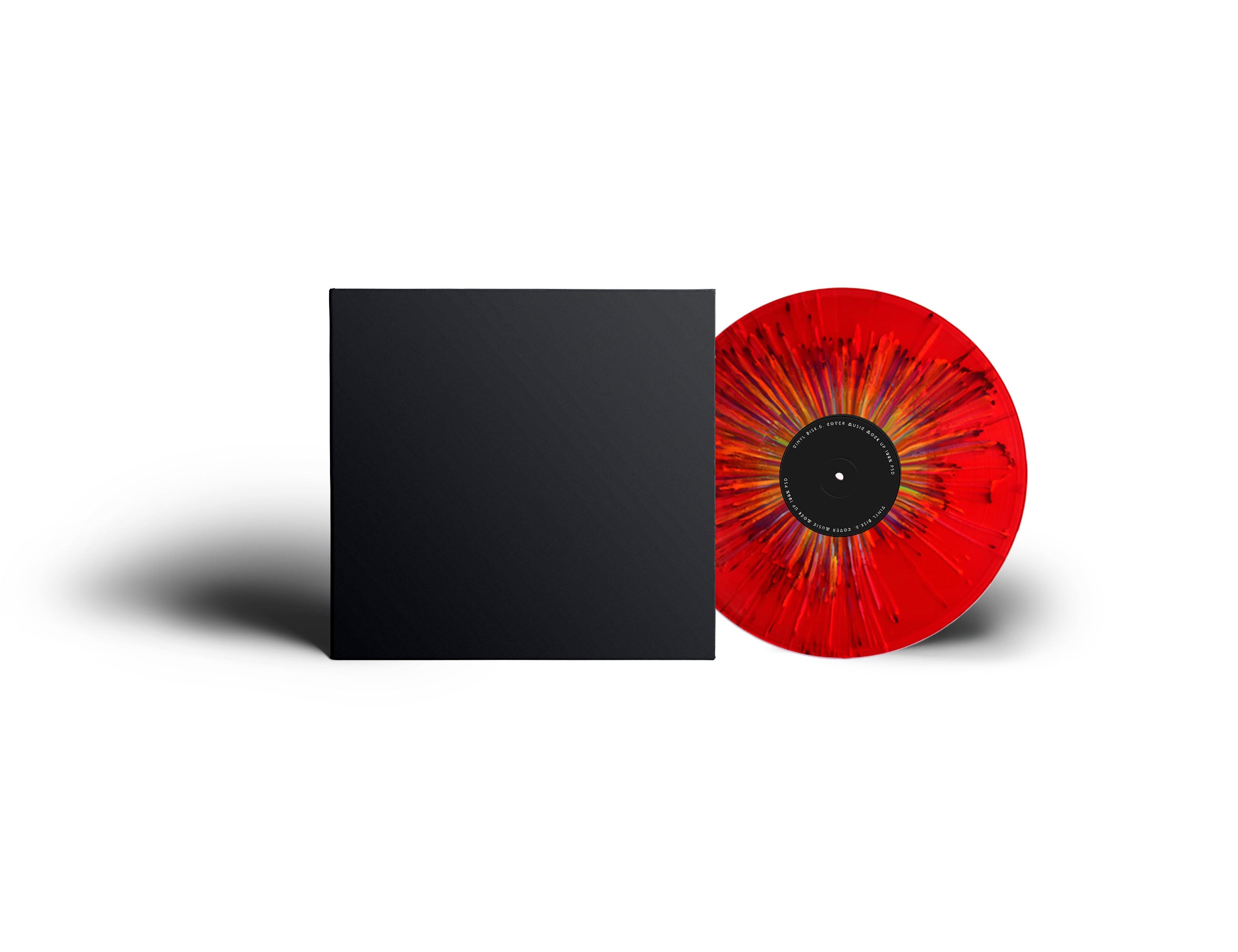 Vinyl DIY No Label Press (Splatter Vinyl) - 1000