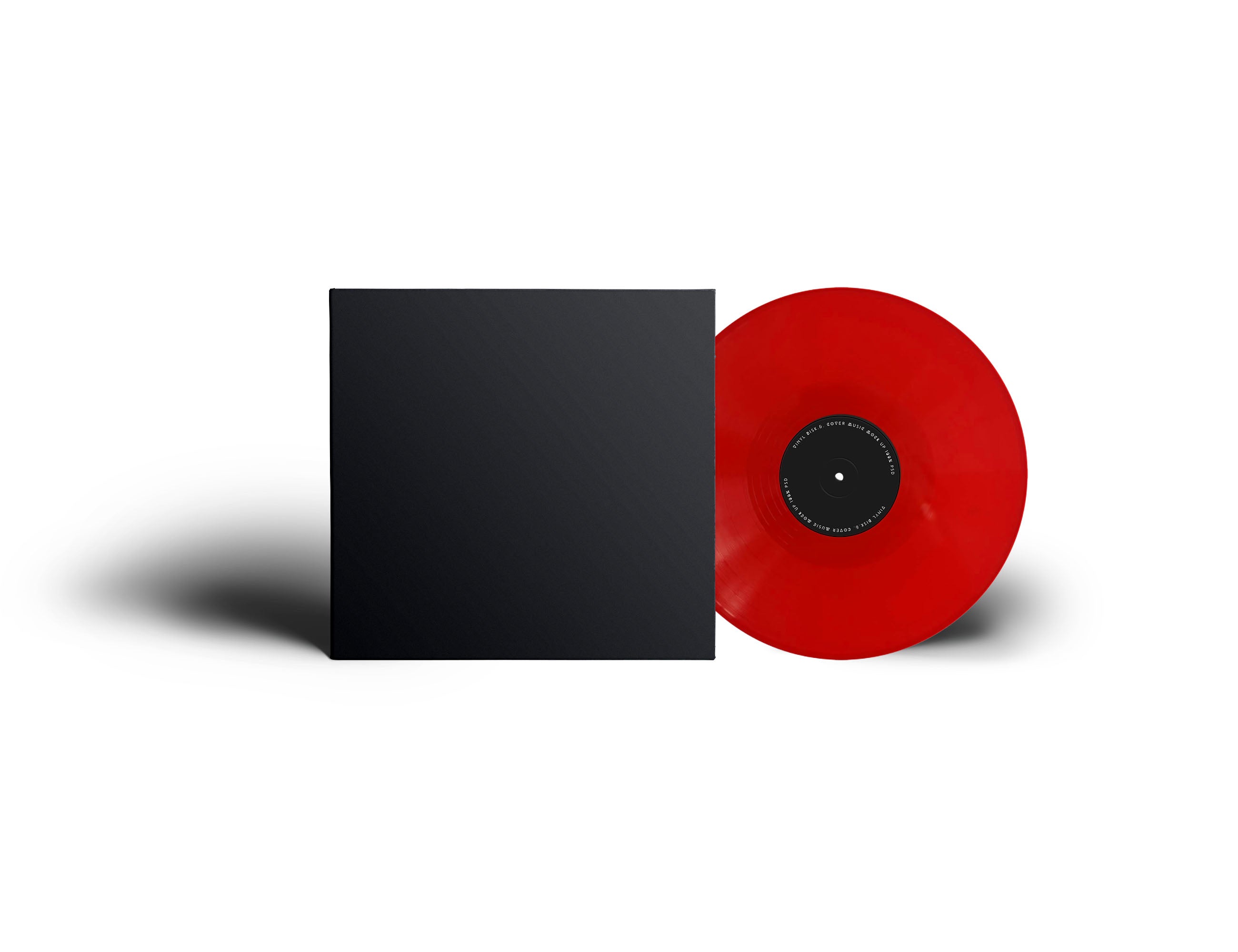 Vinyl DIY No Label Press (Color Vinyl) - 1000
