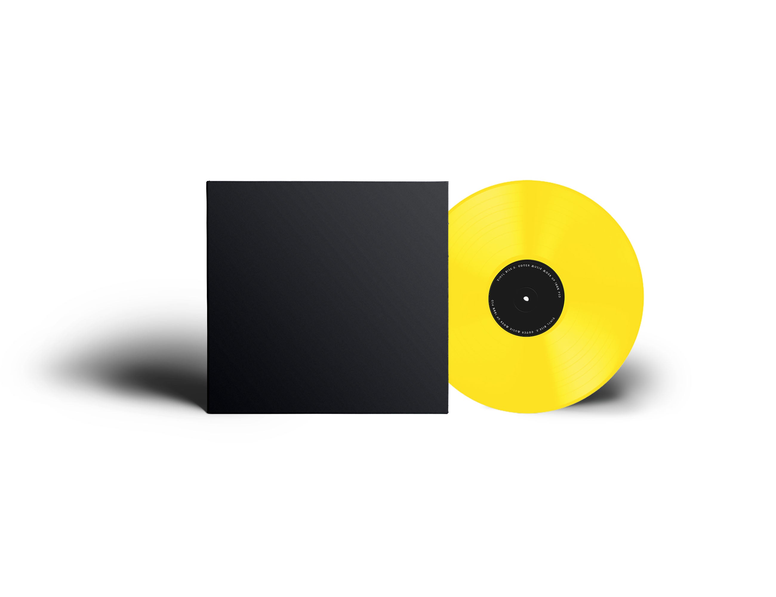 Vinyl DIY No Label Press (Color Vinyl) - 1000