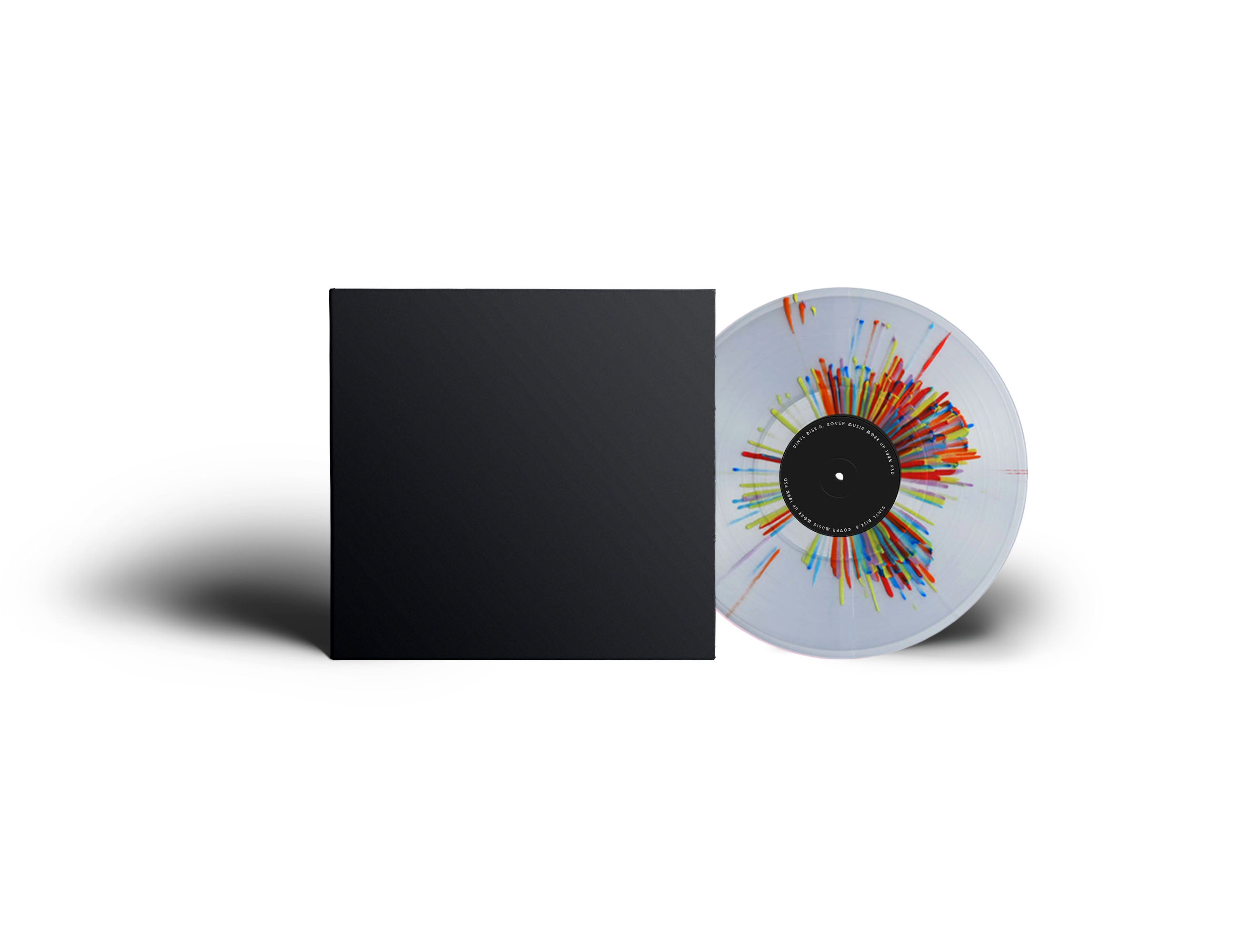 Vinyl DIY No Label Press (Splatter Vinyl) - 1000