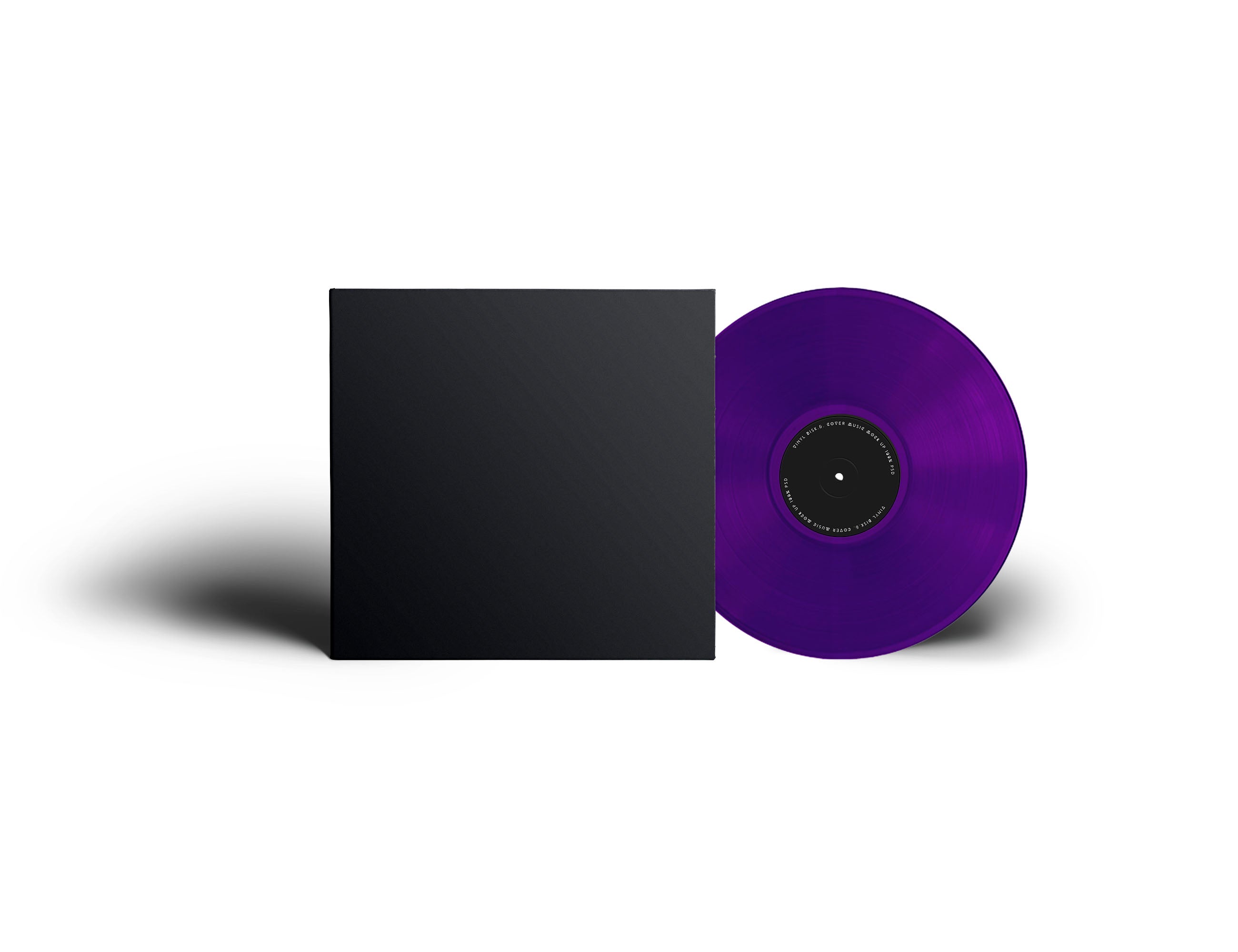 Vinyl DIY No Label Press (Color Vinyl) - 1000