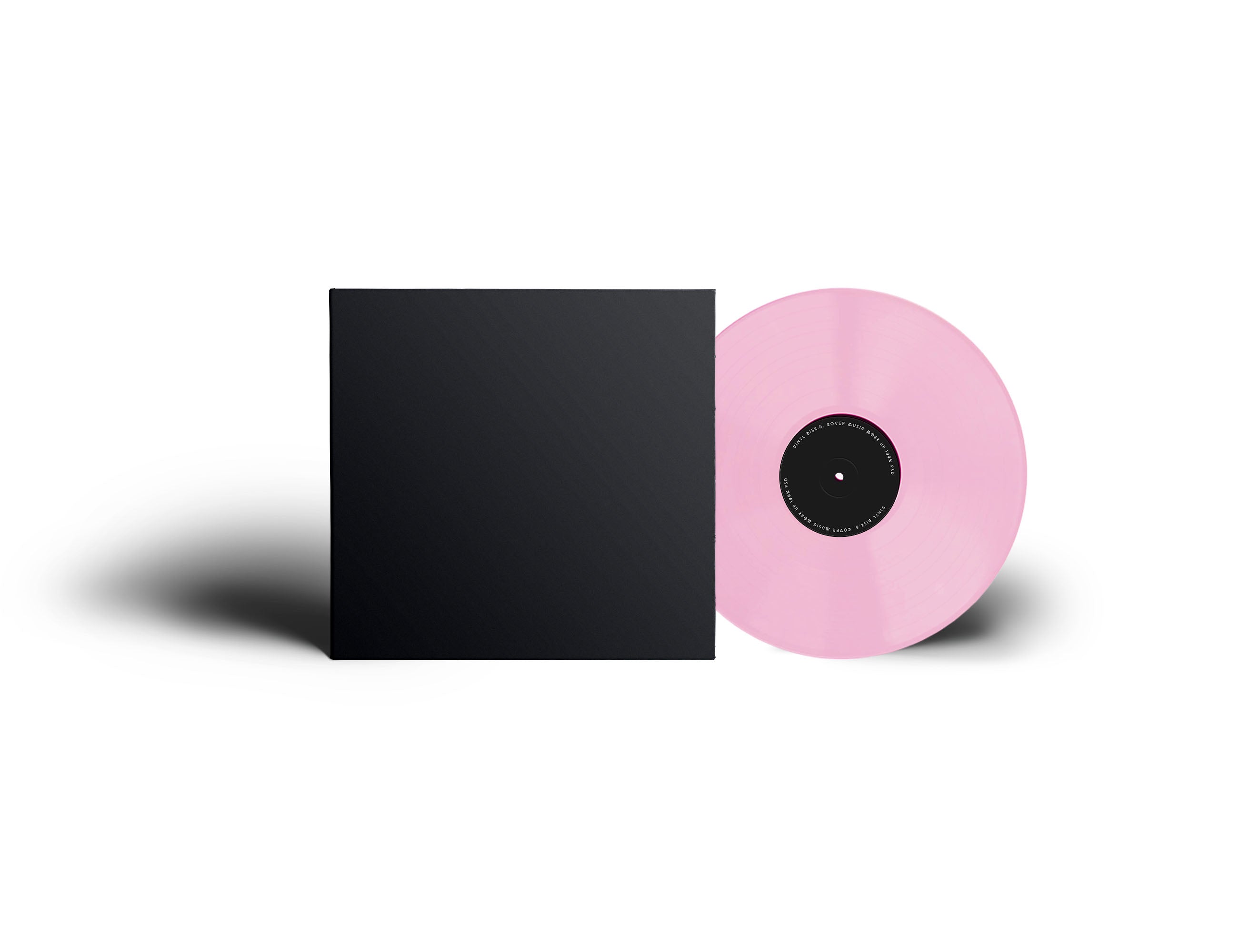 Vinyl DIY No Label Press (Color Vinyl) - 1000