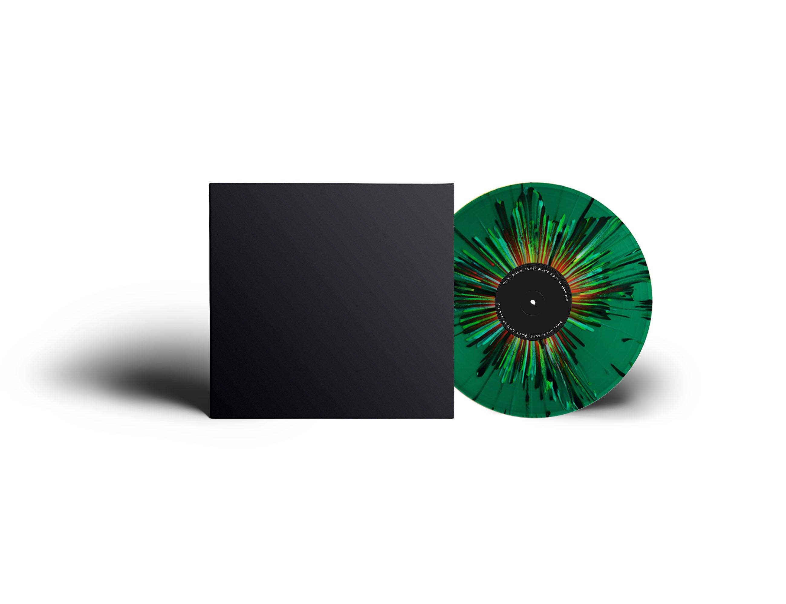 Vinyl DIY No Label Press (Splatter Vinyl) - 1000
