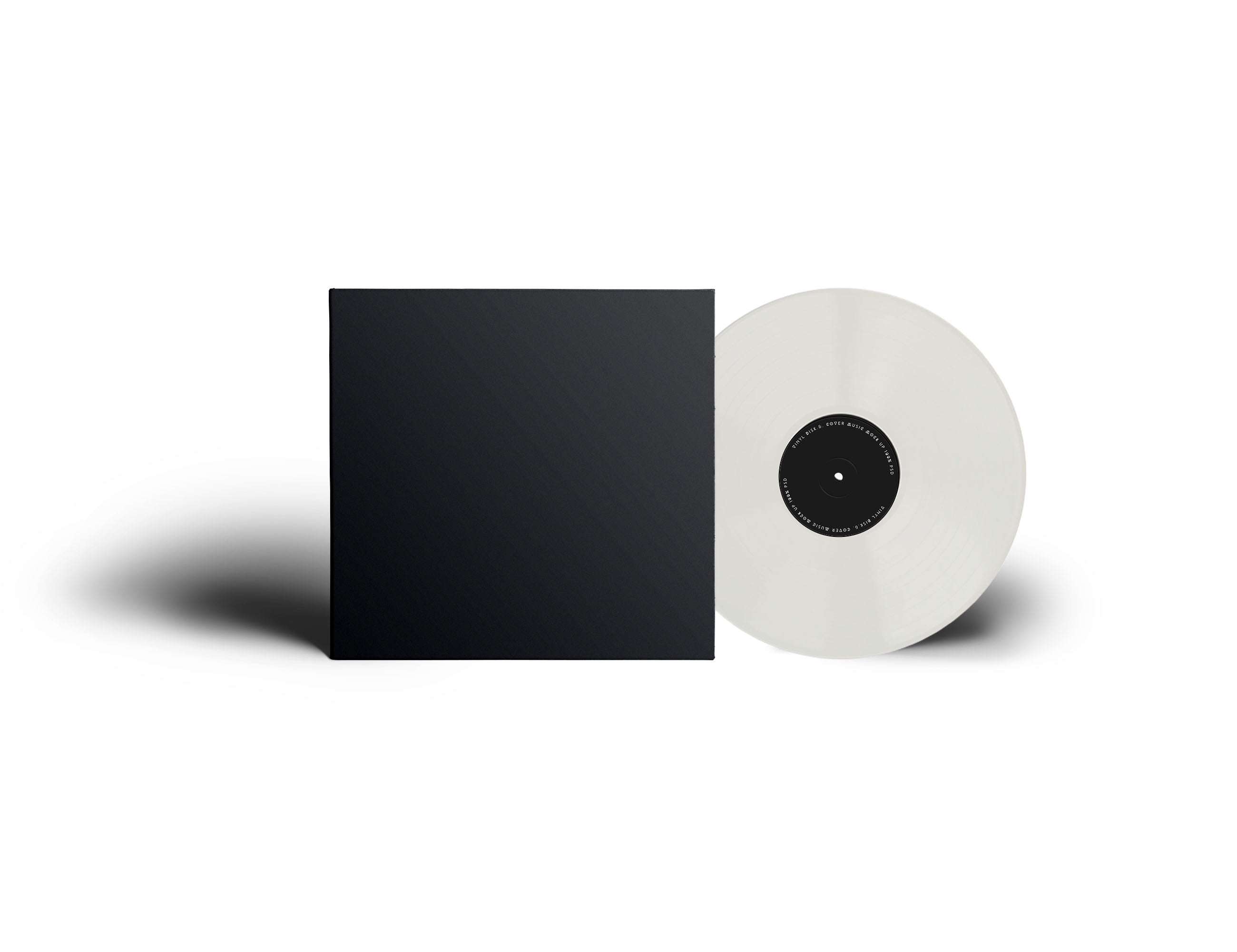 Vinyl DIY No Label Press (Color Vinyl) - 1000