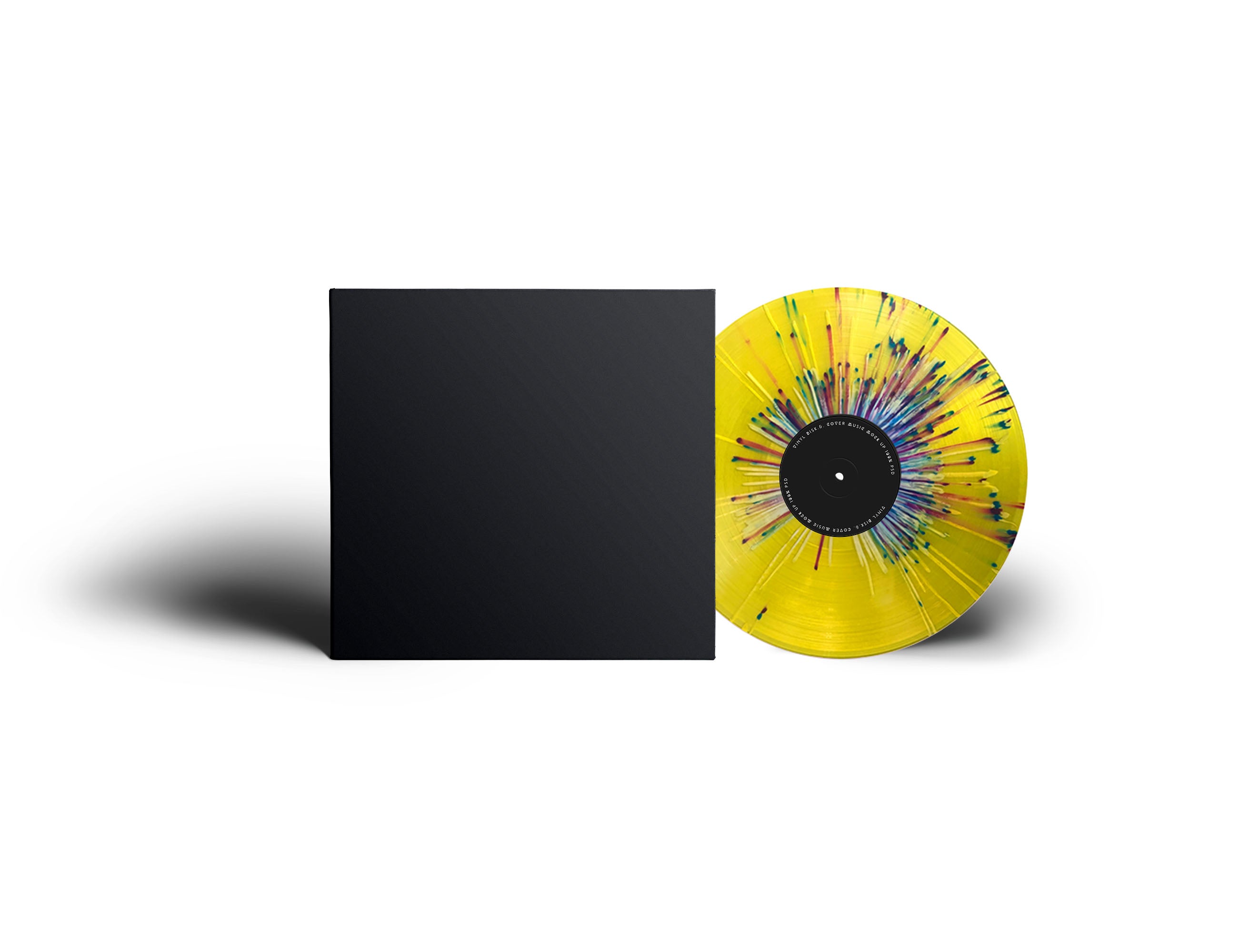 Vinyl DIY No Label Press (Splatter Vinyl) - 1000
