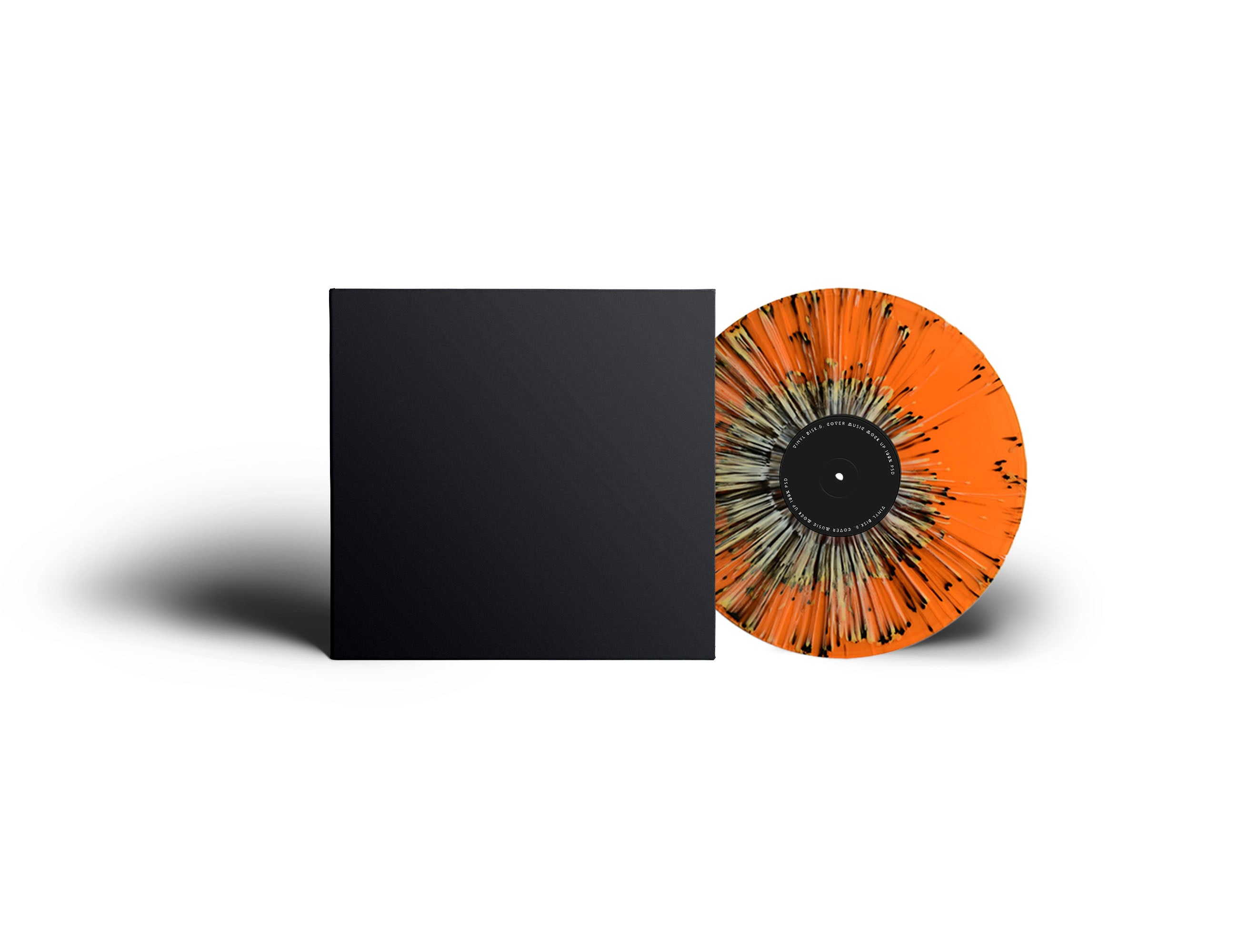 Vinyl DIY No Label Press (Splatter Vinyl) - 1000