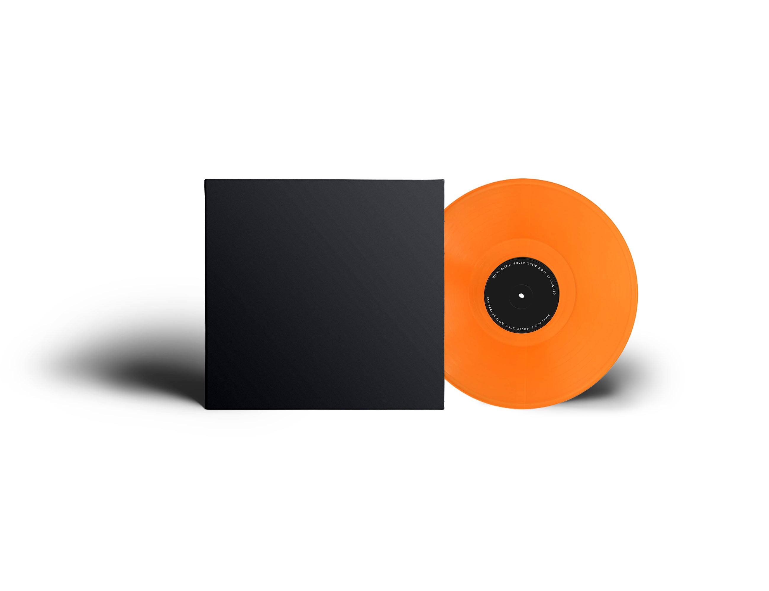 Vinyl DIY No Label Press (Color Vinyl) - 1000