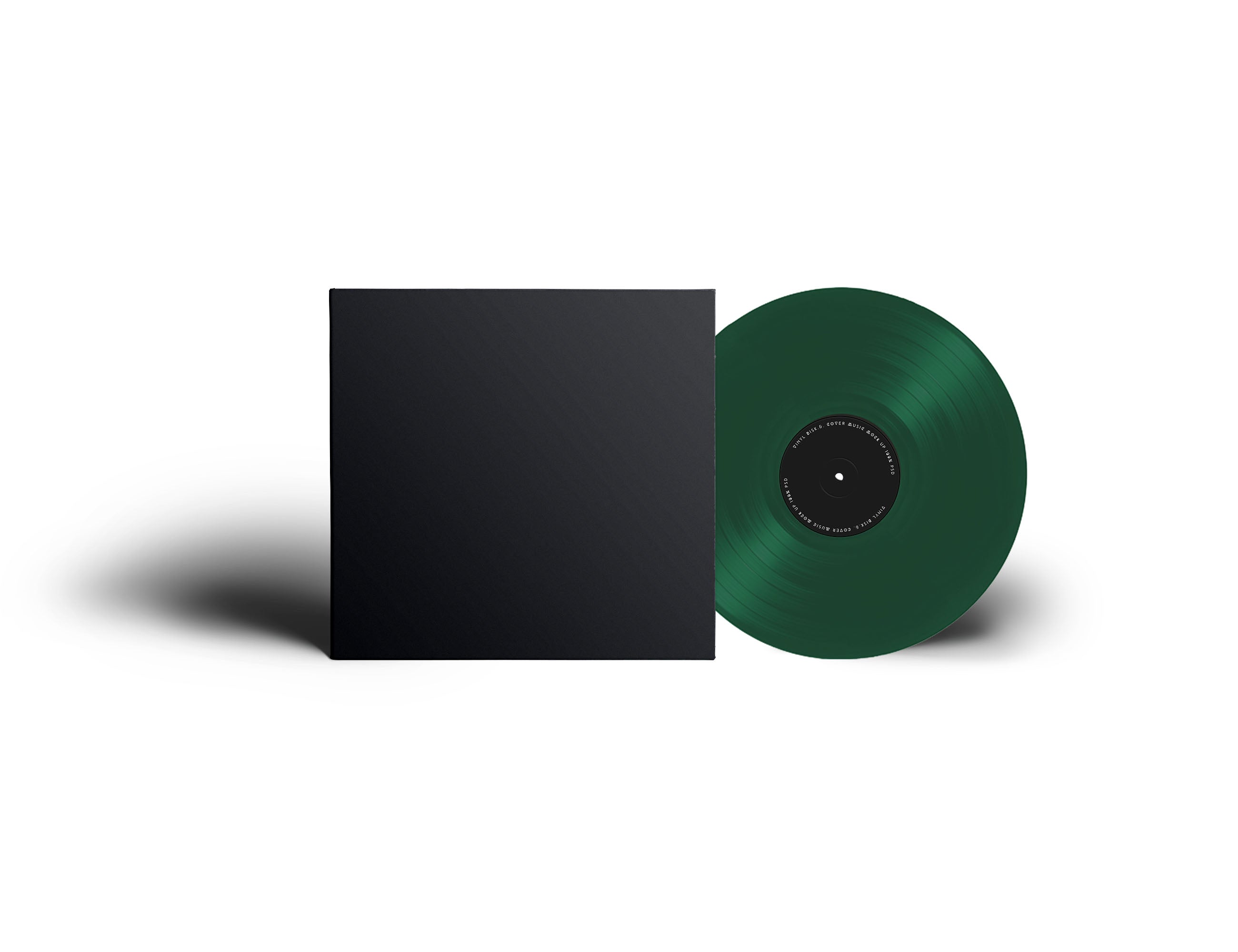 Vinyl DIY No Label Press (Color Vinyl) - 1000