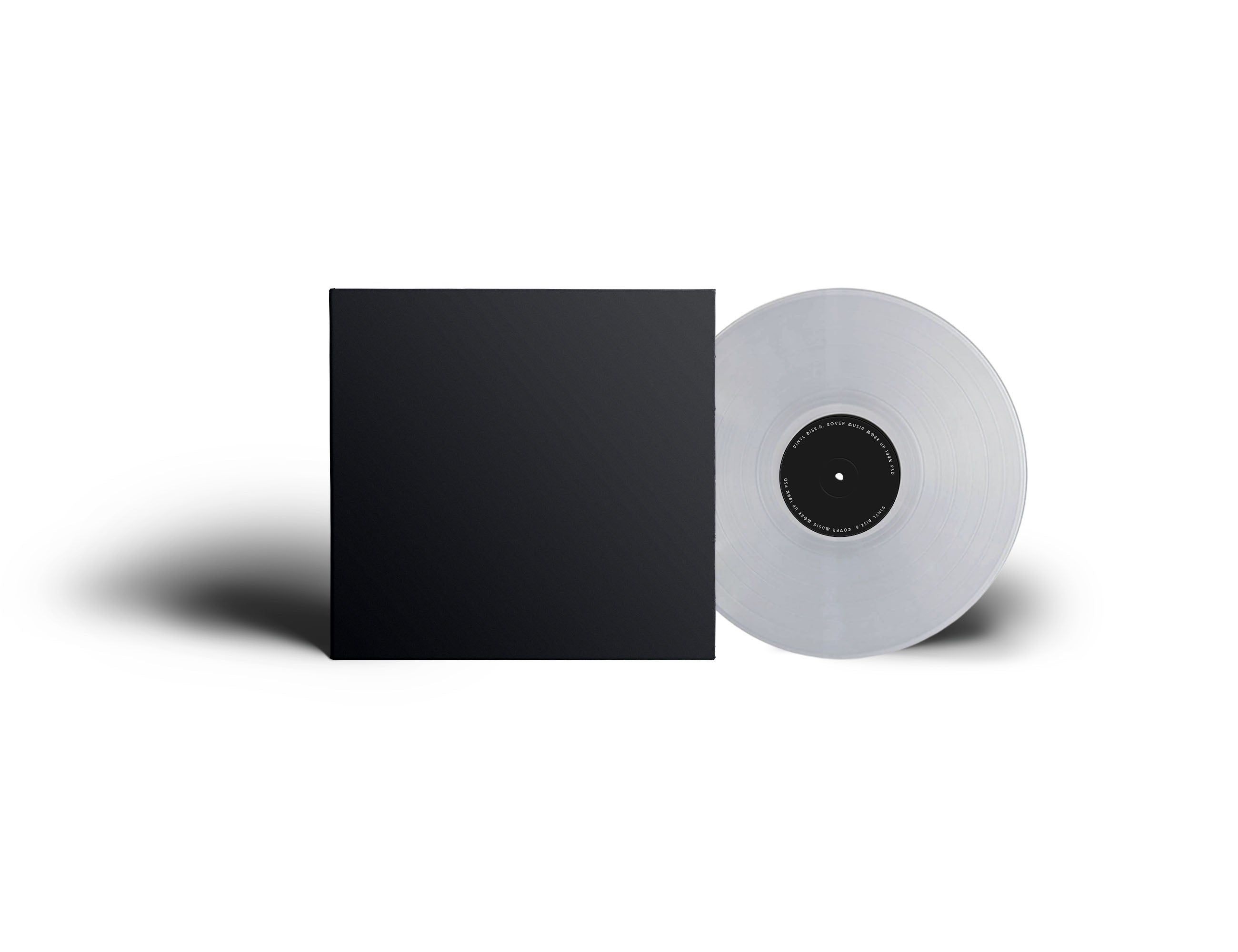 Vinyl DIY No Label Press (Color Vinyl) - 1000