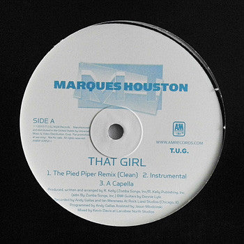 That Girl Re-Mixes - Marques Houston | Vinyl Record