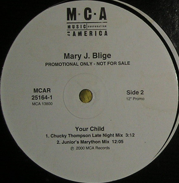 Your Child (Mixes) - Mary J. Blige (OG) | Vinyl Record