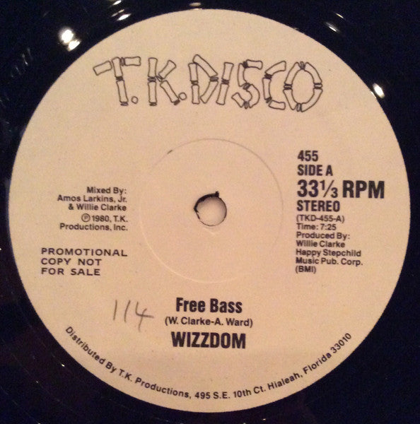 Free Bass / W-i-z-z-d-o-m - Wizzdom | Vinyl Record