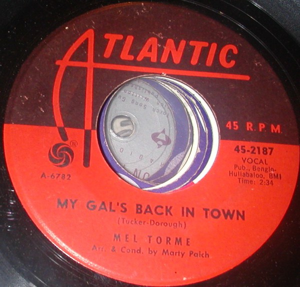 My Gal's Back In Town - Mel Tormé | LP