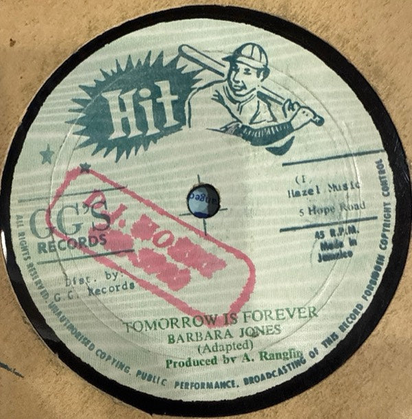 Tomorrow Is Forever - Barbara Jones | Vinyl Record