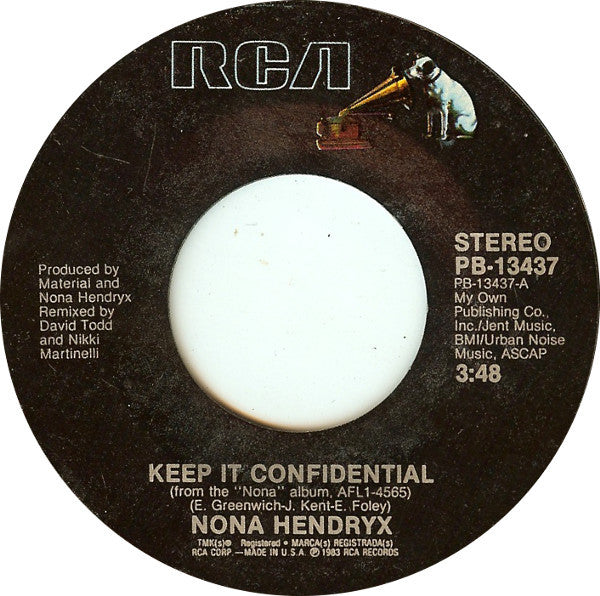 Keep It Confidential - Nona Hendryx | Vinyl Record