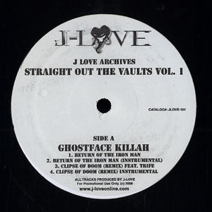 J-Love Archives: Straight Out The Vaults Vol. 1 (DJ Set) - J-Love | Vinyl Record