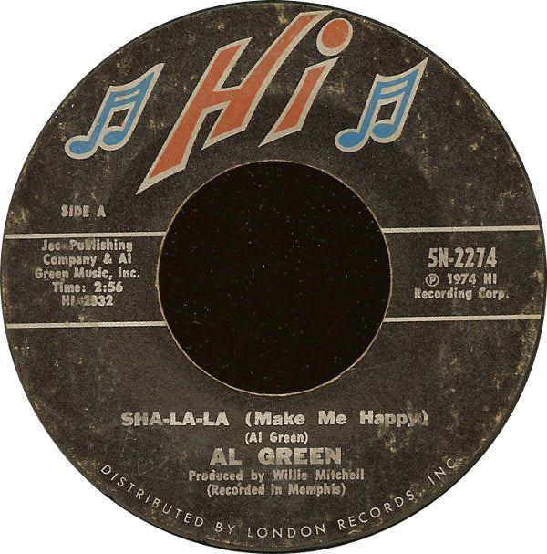 Sha-la-la (Make Me Happy) / School Days - Al Green | Vinyl Record