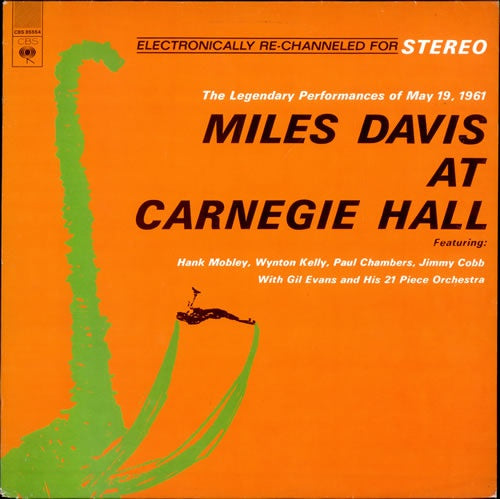 Miles Davis At Carnegie Hall - Miles Davis; Hank Mobley; Wynton Kelly; Paul Chambers; Jimmy Cobb; Gil Evans And His Orchestra | Vinyl Record