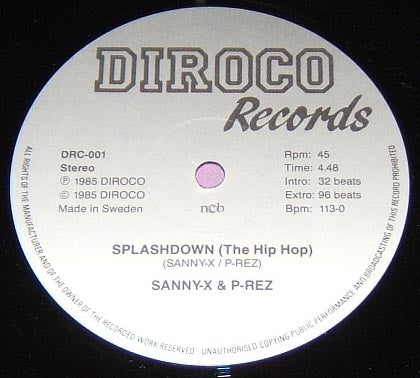 Splashdown (The Hip-Hop) - Sanny X; P-Rez | Vinyl Record