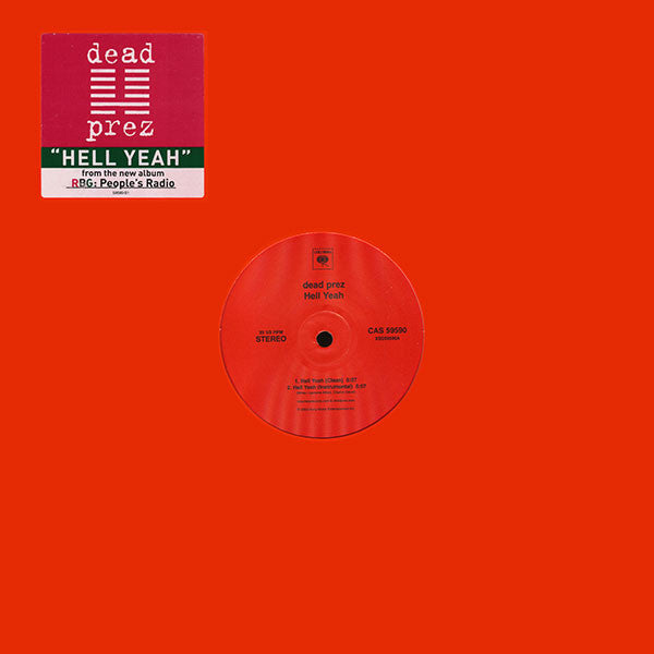 Hell Yeah - Dead Prez | Vinyl Record