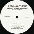 Baby Don't Cry (Keep Ya Head Up II) (Track Masters Remix) - 2Pac; The Outlawz | Vinyl Record