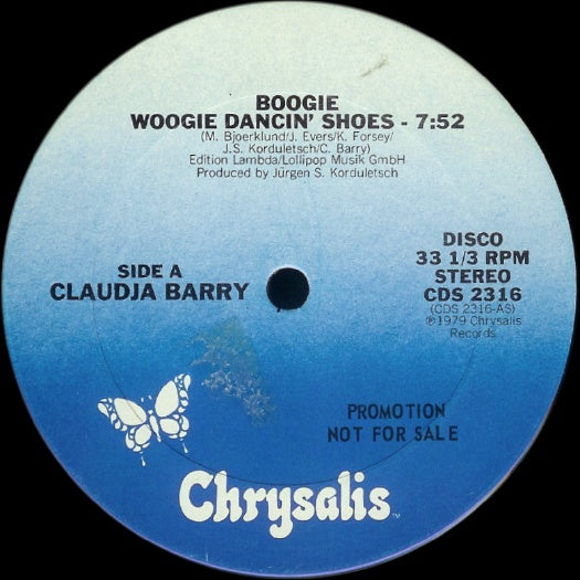 Boogie Woogie Dancin' Shoes - Claudja Barry | LP