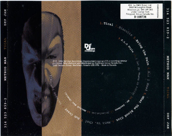 Tical - Method Man | CD