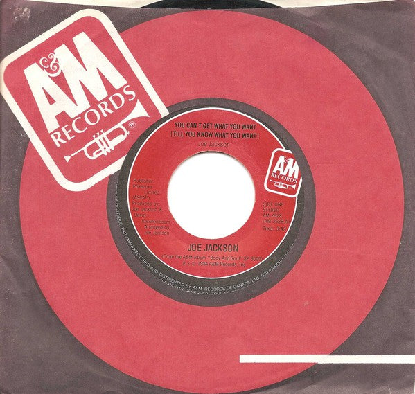 You Can't Get What You Want (Till You Know What You Want) - Joe Jackson | Vinyl Record (45)