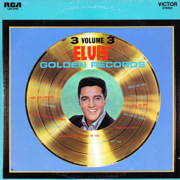 Elvis' Golden Records, Vol. 3 - Elvis Presley | LP