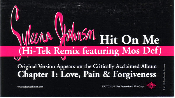 Hit On Me (Hi-Tek Remix) - Syleena Johnson; Mos Def | Vinyl Record