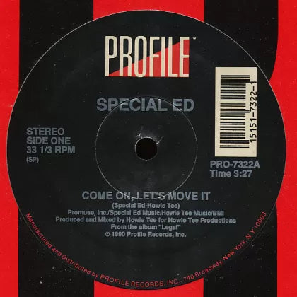 Come On, Let's Move It - Special Ed | Vinyl Record