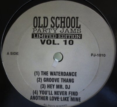 Old-School Party Jams: Vol. 10 - Various | LP