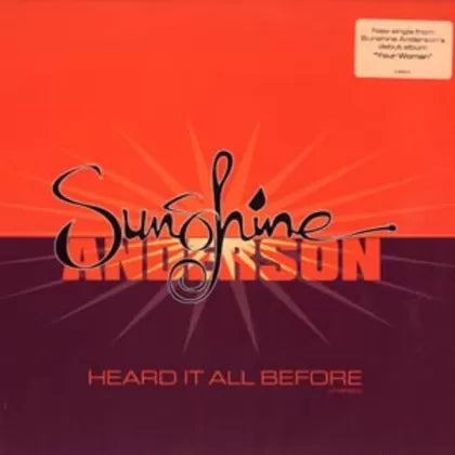 Heard It All Before - Sunshine Anderson | Vinyl Record