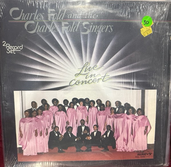 Live In Concert - Charles Fold; The Charles Fold Singers | Vinyl Record