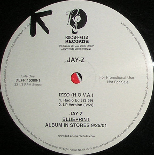 Izzo (H.O.V.A.) - Jay-Z | Vinyl Record