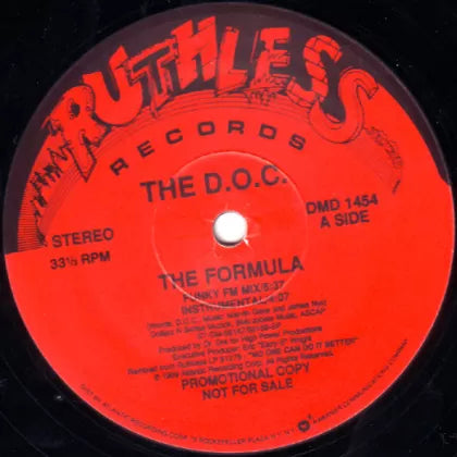 The Formula - The D.O.C. | LP