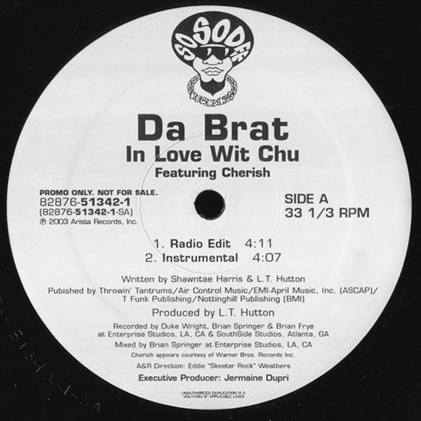 In Love Wit Chu - Da Brat | Vinyl Record
