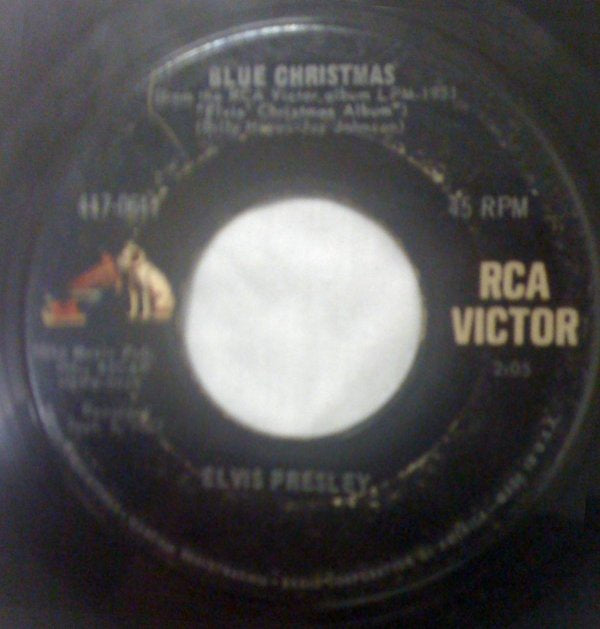 Blue Christmas / Santa Claus Is Back In Town - Elvis Presley | LP
