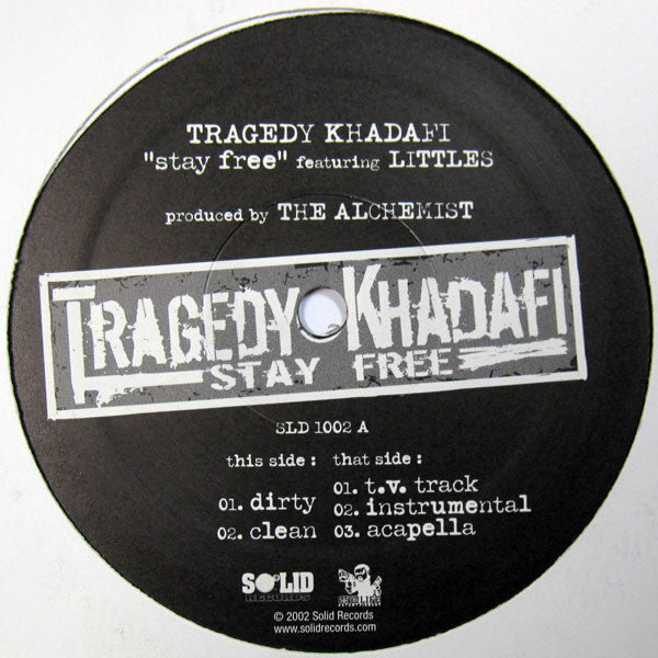 Stay Free - Tragedy Khadafi | Vinyl Record