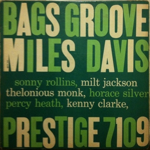 Bags' Groove (OG) - Miles Davis | Vinyl Record