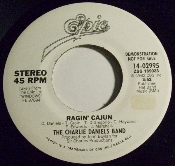 Ragin' Cajun - The Charlie Daniels Band | LP