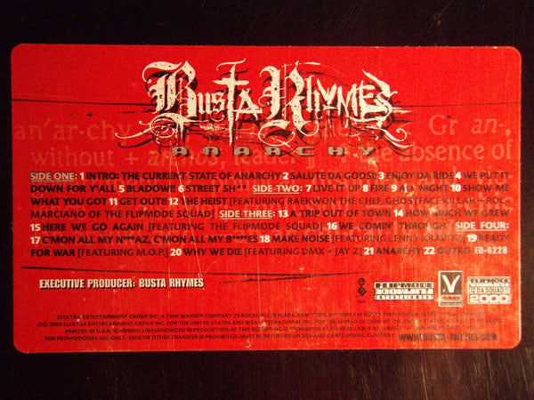 Anarchy - Busta Rhymes | Vinyl Record