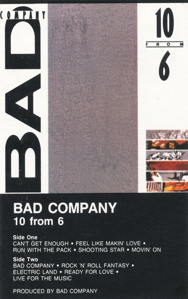 10 From 6 - Bad Company | Cassette