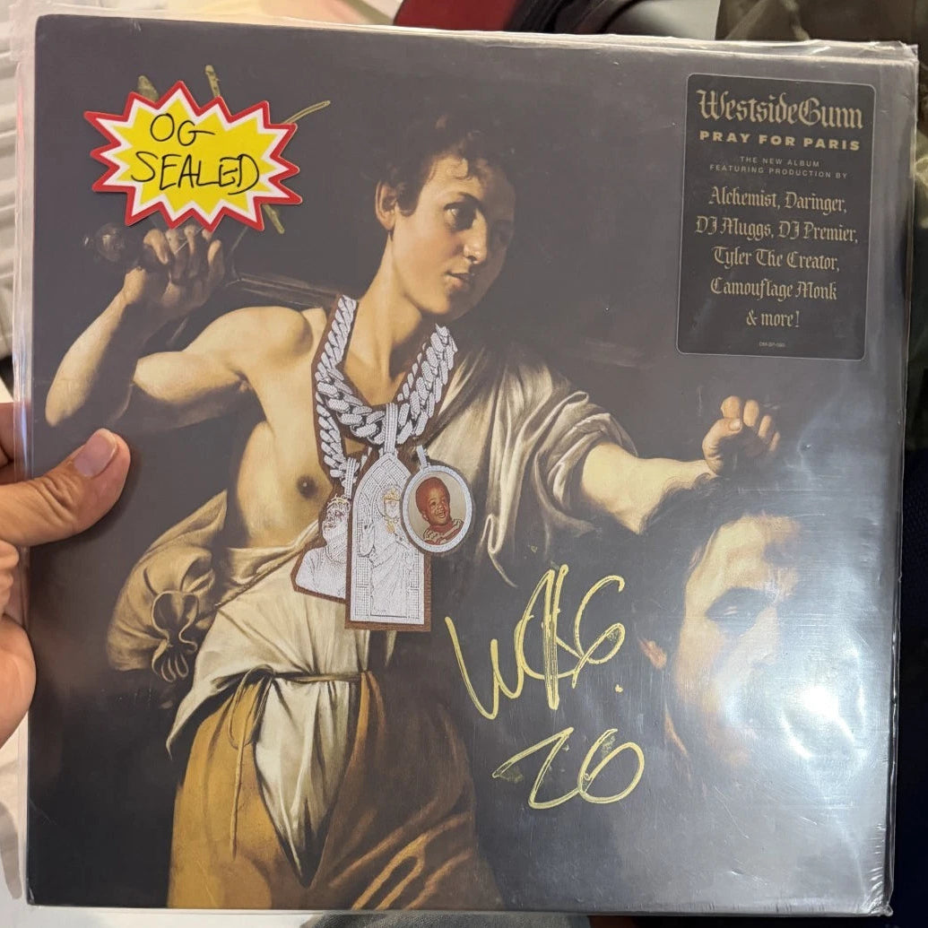 Pray For Paris (OG/SEALED/PICTURE DISC/SIGNED)- WestsideGunn | Vinyl Record