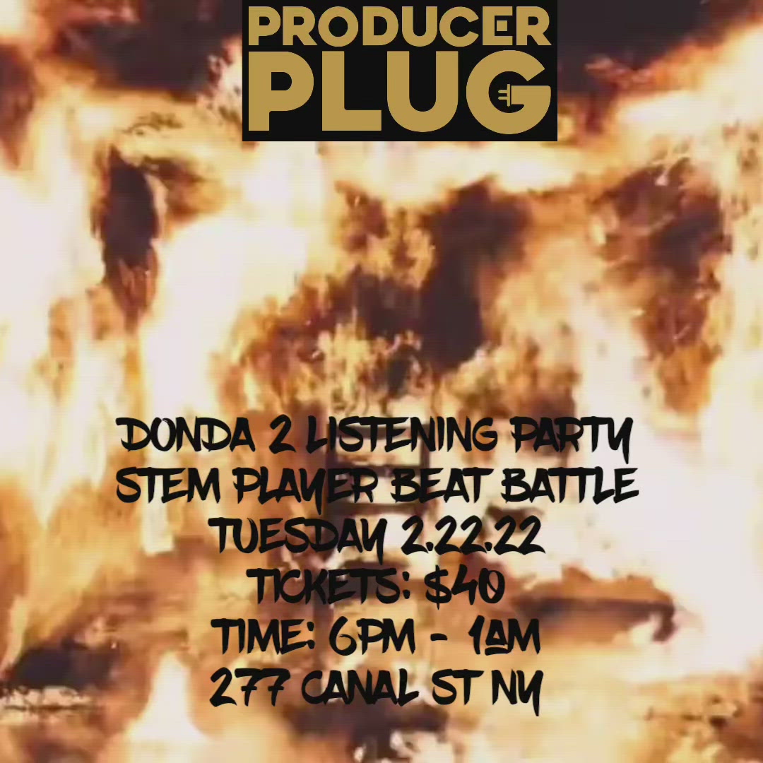 DONDA 2 LISTENING PARTY / STEM PLAYER BEAT BATTLE